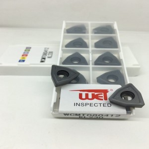 WCMT Inserisci acciaio di lavorazione, acciaio inossidabile, ghisa, lega di alluminio, ottone